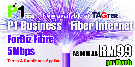 P1 ForBiz Fiber 5Mbps @ RM99